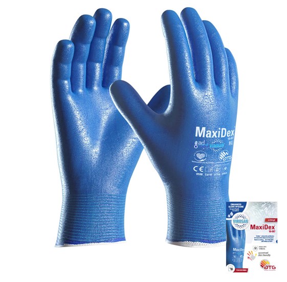 ATG rukavica MaxiDex s potpunim premazom