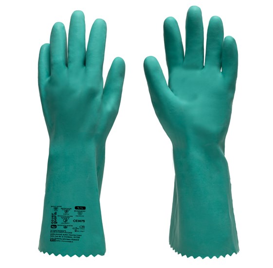 Rukavica nitrilna EUROCHEM NI550 zelena