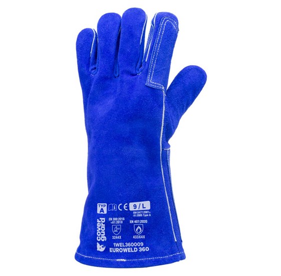 Varilačka rukavica EUROWELD plava