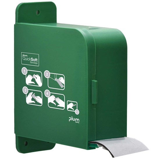 Plum QuickSoft stanica + 1 x Plum QuickSoft zavoj 5,5cm x 5m - crni