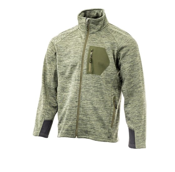 Tech flis jakna MOTION zelena