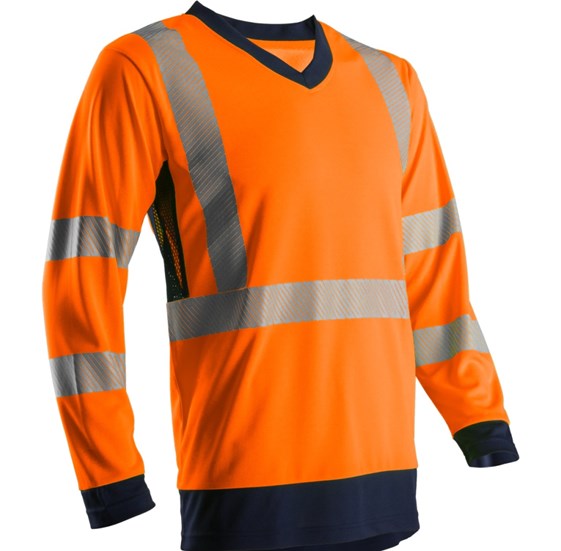 Majica visoke vidljivosti SOMO narančasto plava