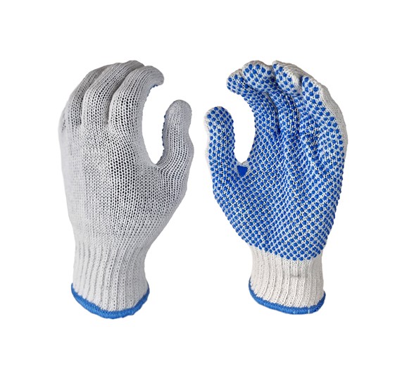 Rukavica TIRA bijela s granulama vel.10