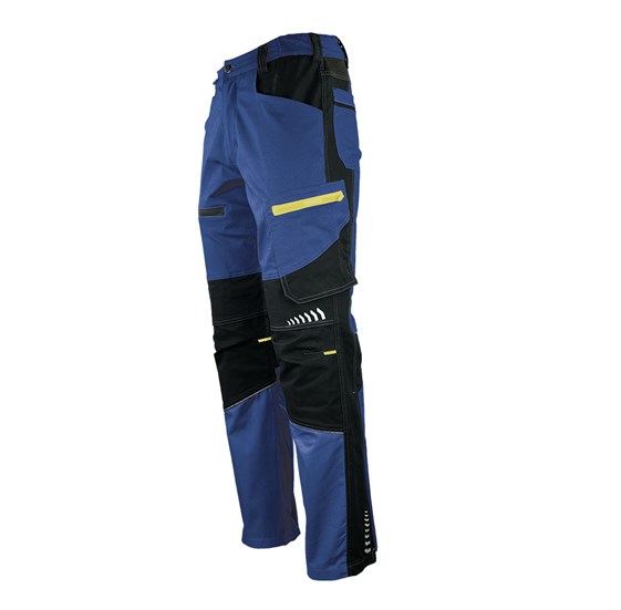 Radne hlače CANVEX 4-WAY FLEX plave