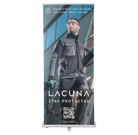 Samostojeći promotivni plakat SEZONSKI, model roll up