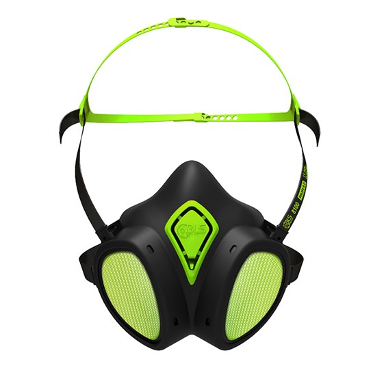 Polumaska od termoplastike sa dva filtra (A1P2R D)