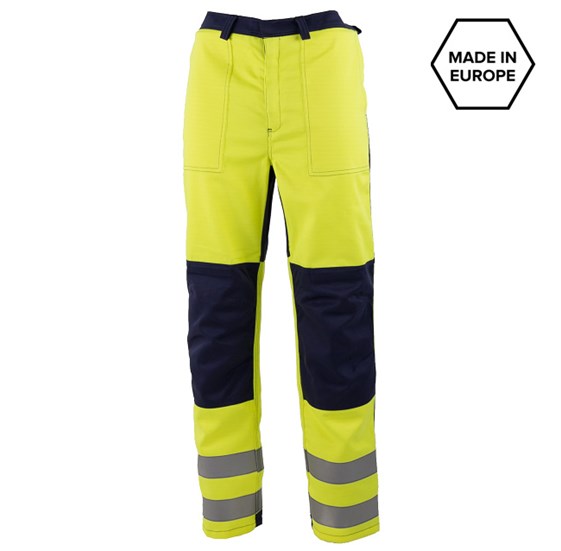 Zaštitne radne hlače MERU 2 Hi-viz